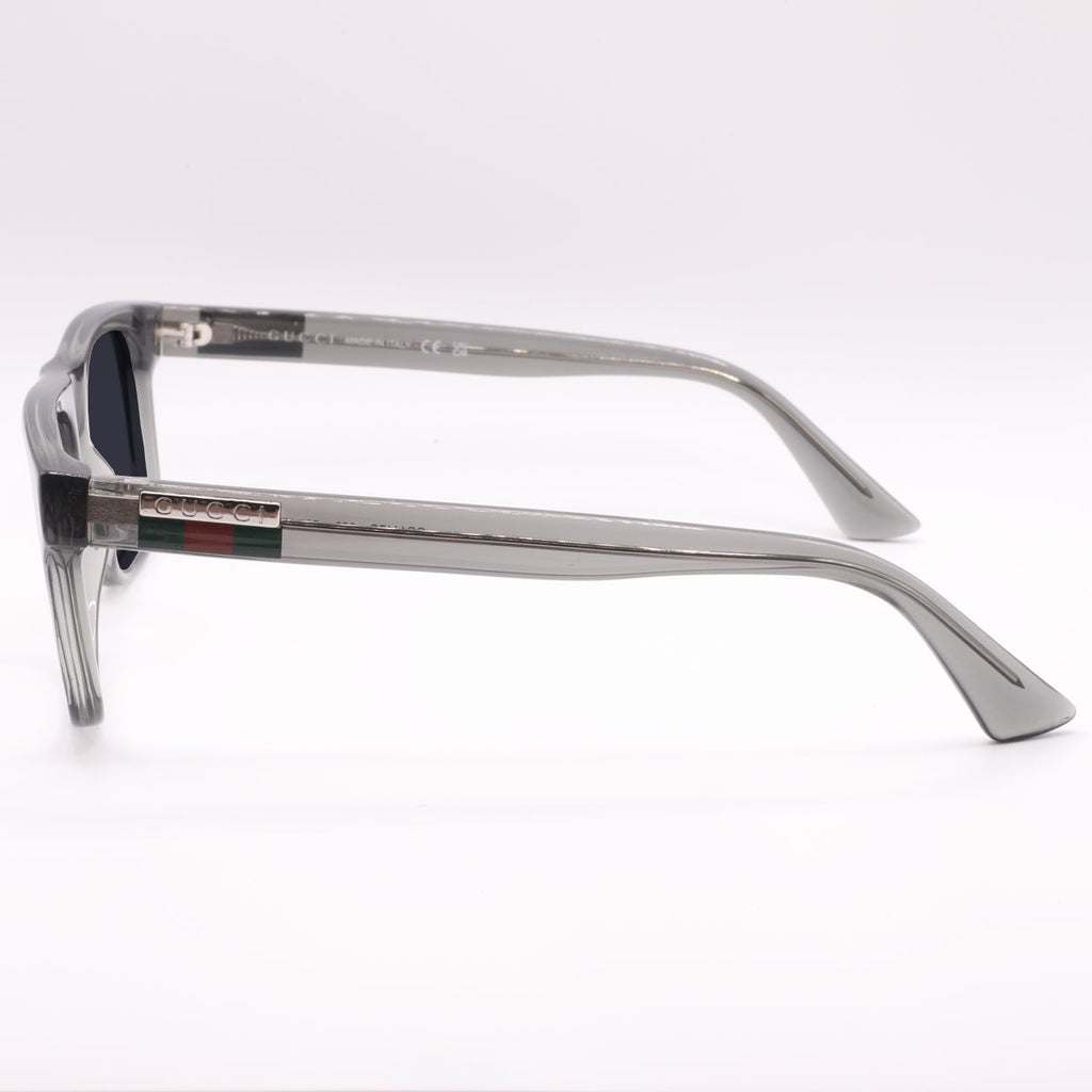Lunette GUCCI - GG1117O, vue de profil, verres gris