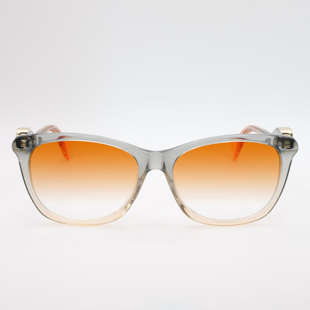 Lunette Gucci — GG1012O, vue de face, verres orange dégradé