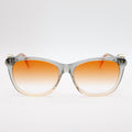 Lunette Gucci — GG1012O, vue de face, verres orange dégradé